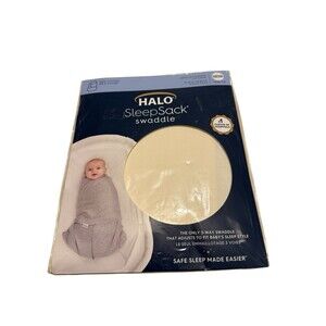 Halo SleepSack Swaddle Newborn-3 Months Cream New